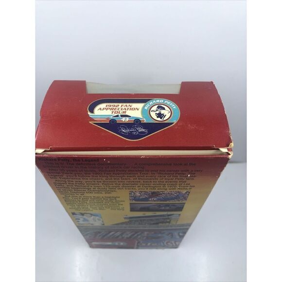 Richard Petty Limited Edition Collector's Car and VHS Tape Set 1992 Car Sealed - Picture 5 of 5